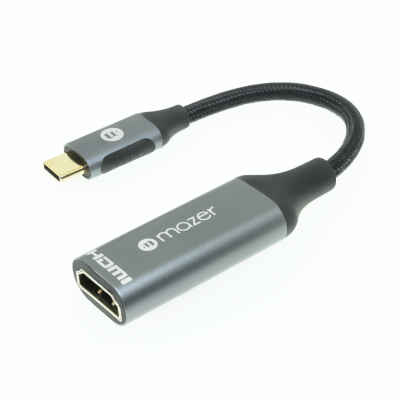 Mazer USB-C to HDMI 4K/60Hz Video Adapter (M-USBCAL350-GY)