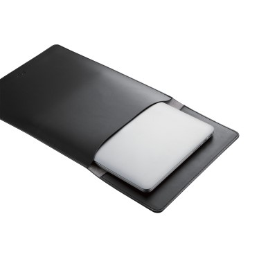 Elecom BM-IBSVD14 Inner Bag DeskMat X Leather Case 14inch (Black)