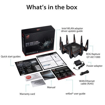 Asus ROG Rapture GT-AX11000 Tri-Band Wi-Fi Gaming Router