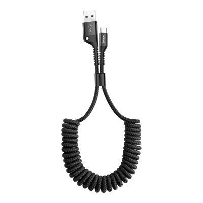 Baseus CATSR Fish eye Type-C USB Cable 3A 1M (Black)