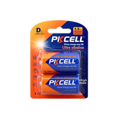 Pkcell Ultra digital Alkaline Battery 1.5V D/LR20  2 in 1