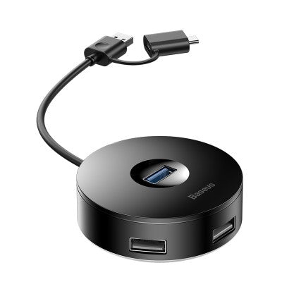 Baseus CAHUB-GA01 HUB (Type-C+USB to USB3.0*1+USB2.0*3) 1m