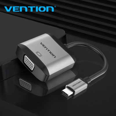 Vention TDBHB type-C to VGA converter Metal Gray 0.15m