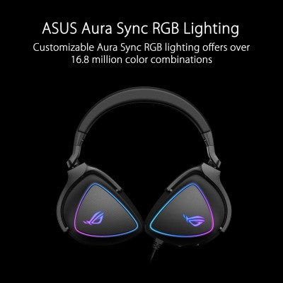 ASUS ROG Delta S USB-C Gaming Headset with AI Noise-Canceling Mic