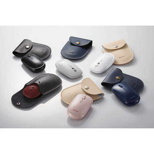 Elecom Bluetooth LED Mouse with Pouch (Pink)