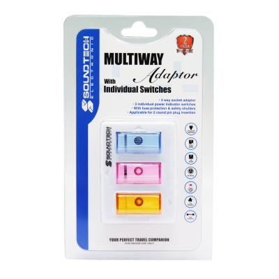 SoundTeoh DF38 3 way Adaptor with Switch