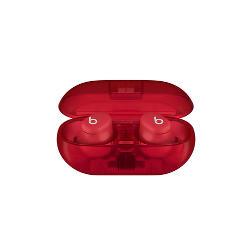 Beats Solo Buds - True Wireless Earbuds - Transparent Red