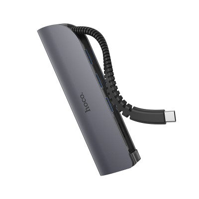 HOCO HB17 Type-C adapter (Type-C to USB3.0*3+ SD+TF)