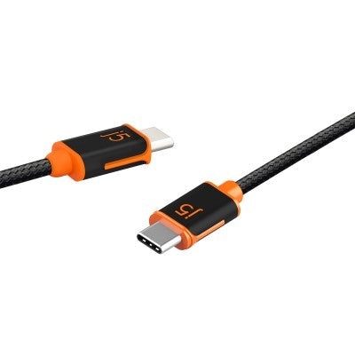 J5Create JUCX24 USB-C to USB-C Sync & Charge 1.8m (60W) Cable