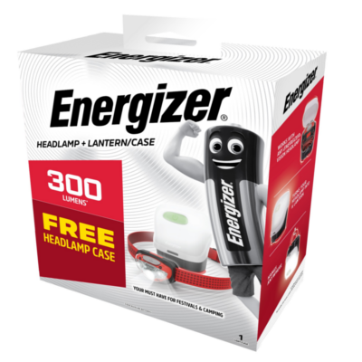 Energizer Head Light + Lantern case