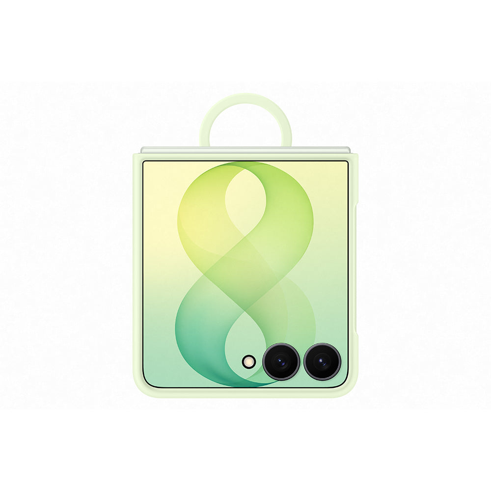 Samsung EF-EF776CGEGWW Galaxy Z Flip8 Silicone Ring Magnet Case - Mint