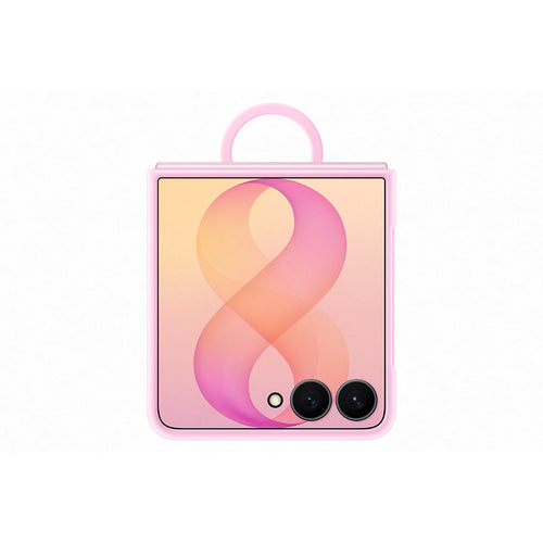 Samsung EF-EF776CVEGWW Galaxy Z Flip8 Silicone Ring Magnet Case - Pink