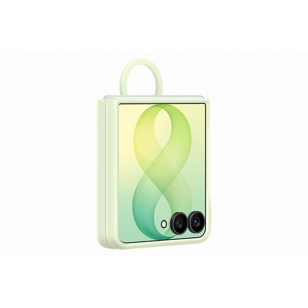Samsung EF-EF776CGEGWW Galaxy Z Flip8 Silicone Ring Magnet Case - Mint