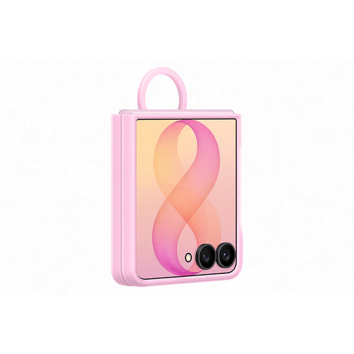 Samsung EF-EF776CVEGWW Galaxy Z Flip8 Silicone Ring Magnet Case - Pink