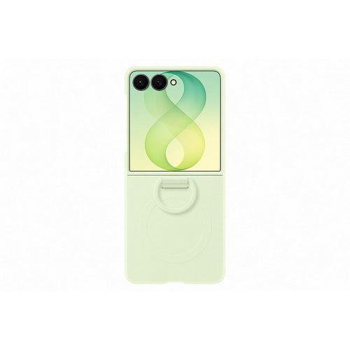 Samsung EF-EF776CGEGWW Galaxy Z Flip8 Silicone Ring Magnet Case - Mint