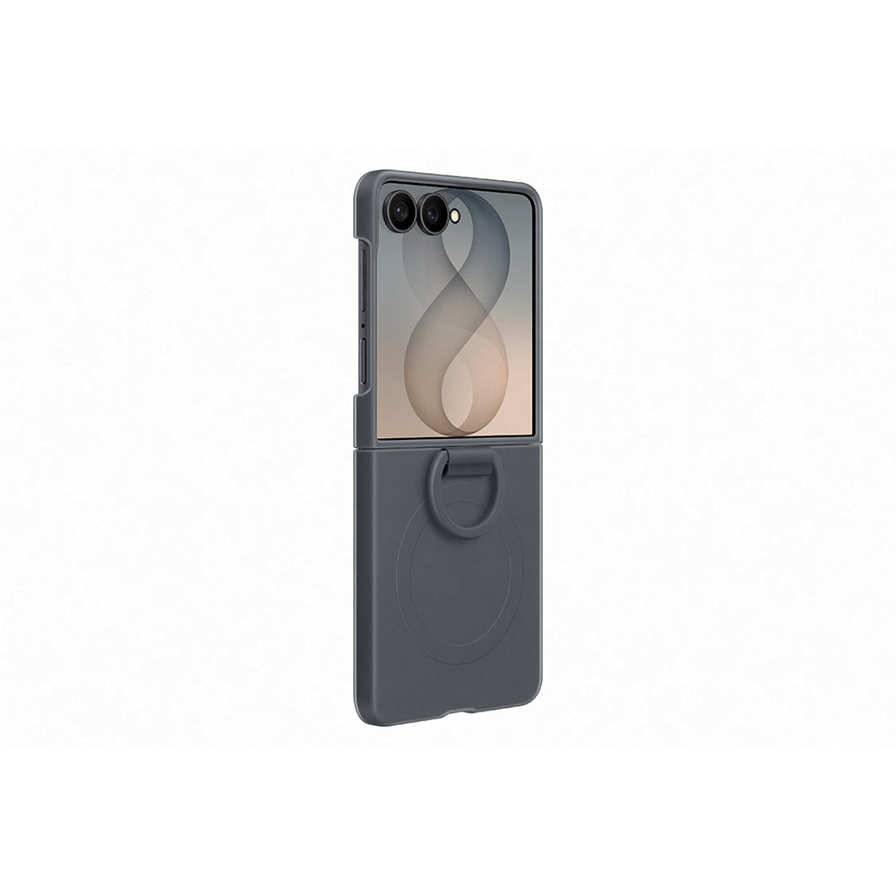 Samsung EF-EF776CBEGWW Galaxy Z Flip8 Silicone Ring Magnet Case - Graphite
