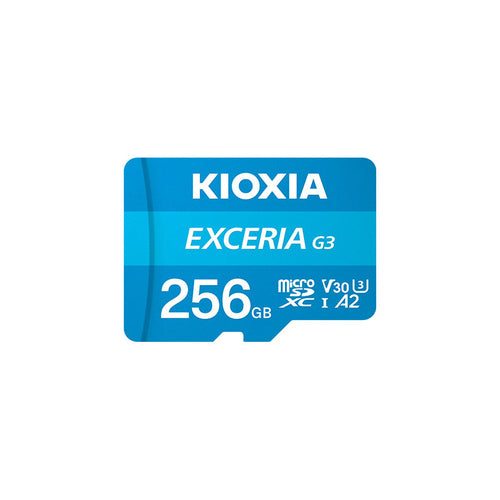 Kioxia Exceria G3 256GB microSD with Adapter