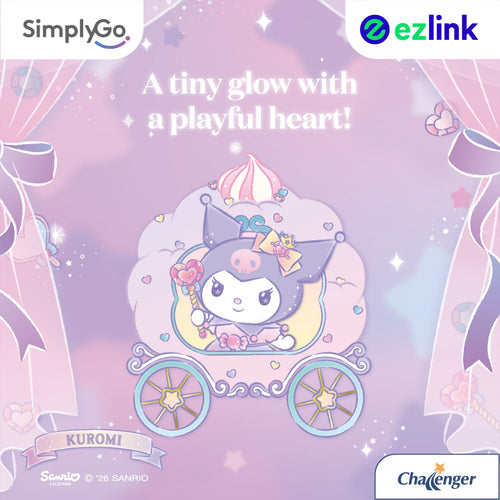 EZ-Link Kuromi 2D LED Charms