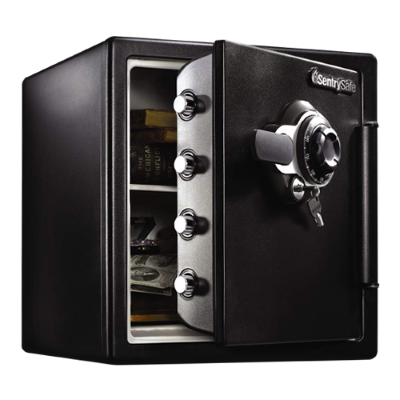 SentrySafe SFW123DTB Fire & Water Resistant Combination Safe