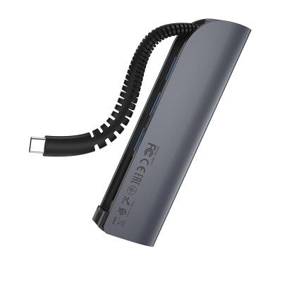 HOCO HB17 Type-C adapter (Type-C to USB3.0*3+ SD+TF)