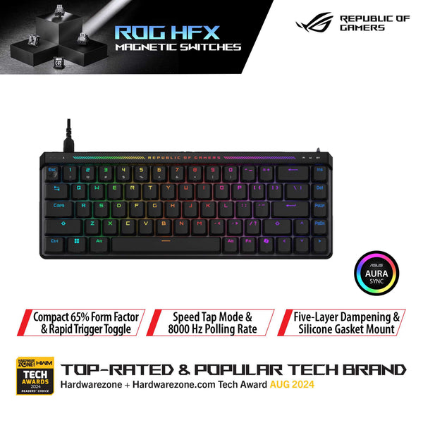 Asus ROG Falchion Ace HFX Wired Gaming Keyboard – Challenger Singapore