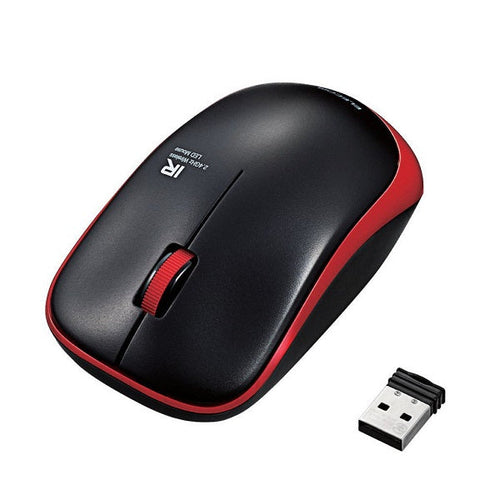 Elecom M-IR07DRRD IR Sensor Wireless Mouse (Red)