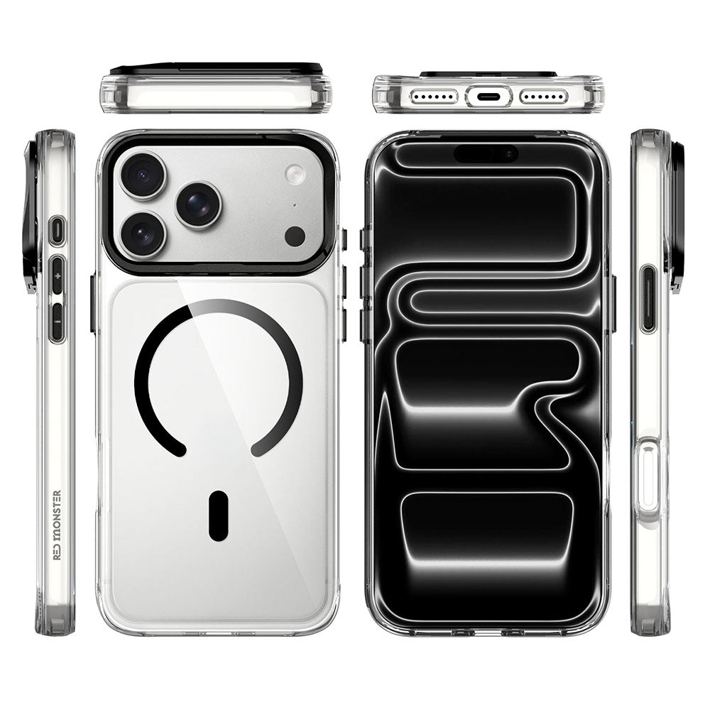 Redmonster iPhone 18 Pro Max (2026) Fibon M Air Stand - Black Oxide