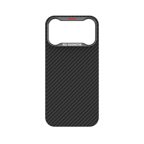 Redmonster iPhone 18 Pro Max (2026) Fibon M Aramid Fiber Black