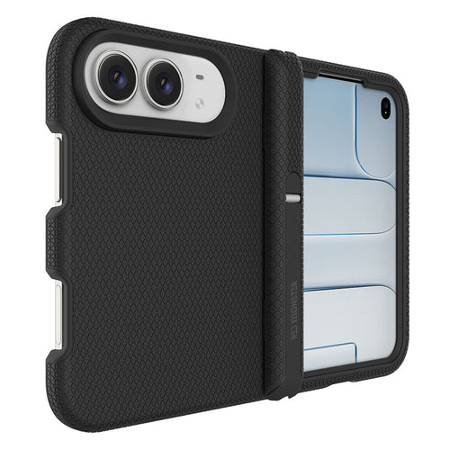 Redmonster iPhone 18 Duo (2026) Fibon M Book Stand Armour Black