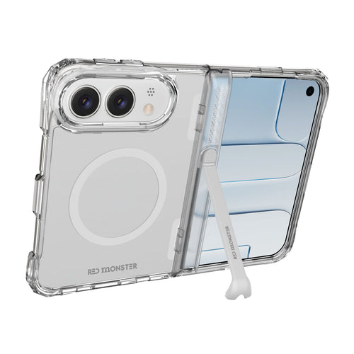 Redmonster iPhone 18 Duo (2026) Fibon M Book Stand Diamond Frost