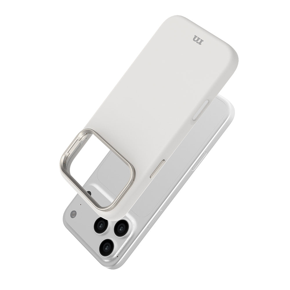 Redmonster iPhone 18 Pro (2026) Fibon M Air Stand Soft Oca - Beige