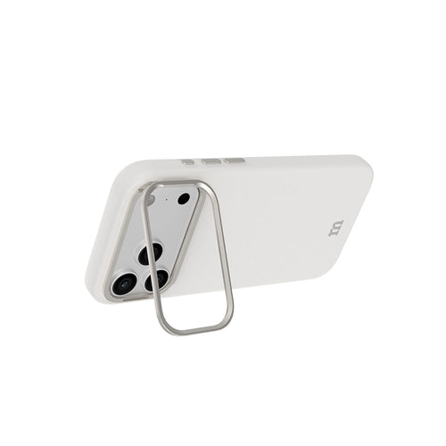 Redmonster iPhone 18 Pro (2026) Fibon M Air Stand Soft Oca - Beige