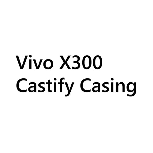 FLB- Vivo Casetify Casing for X300 (Black)