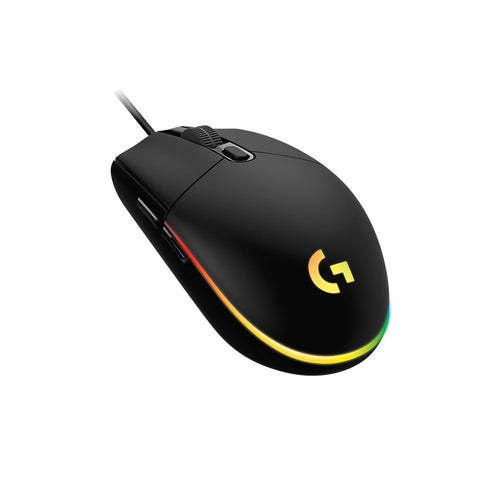 Logitech G203 Lightsync Wired Gaming Mouse - Black