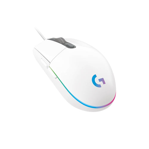 Logitech G203 Lightsync Wired Gaming Mouse - White