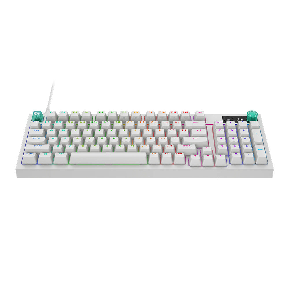 Logitech G316 X 98% 8kHz Linear Wired Gaming Keyboard - White