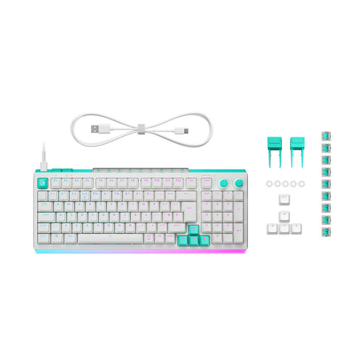 Logitech G512 X 98 Tactile Gaming Keyboard (White)