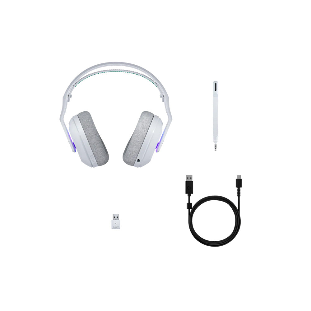 Logitech G522 Lightspeed Wireless Gaming Headset - White