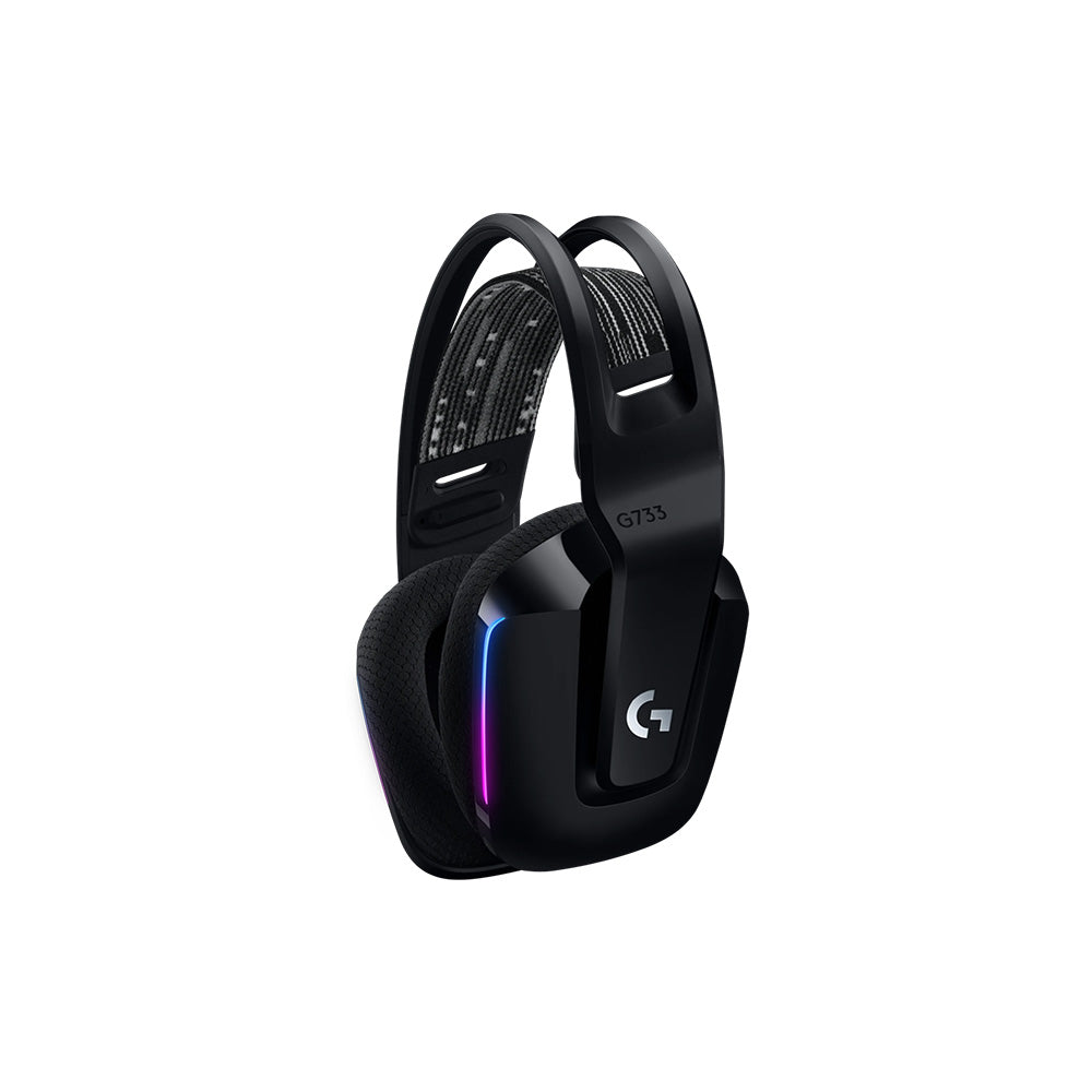 Logitech G733 Wireless RGB Gaming Headset (Black) – Challenger