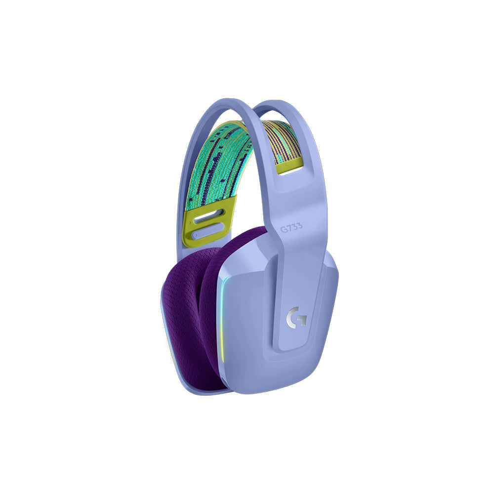 Logitech G733 Wireless RGB Gaming Headset (Lilac)