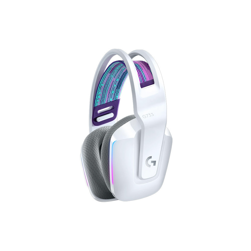 Logitech G733 Wireless RGB Gaming Headset (White)