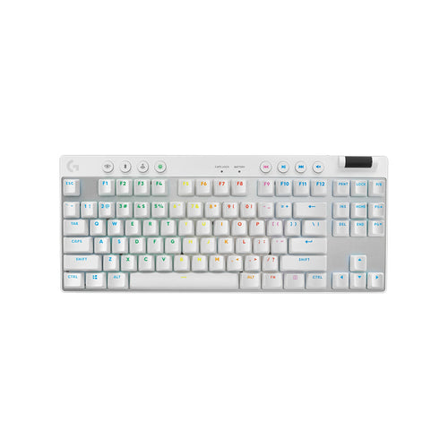 Logitech G Pro X TKL Wireless Gaming Keyboard (Tactile - White)