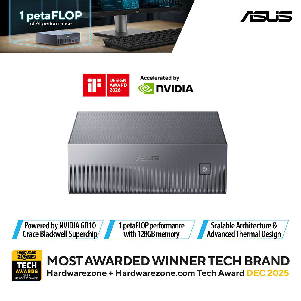 Asus NUC Ascent GX10 AI ARM v9.2-A (GB10) M000Z0 Linux 4T 1Y ...