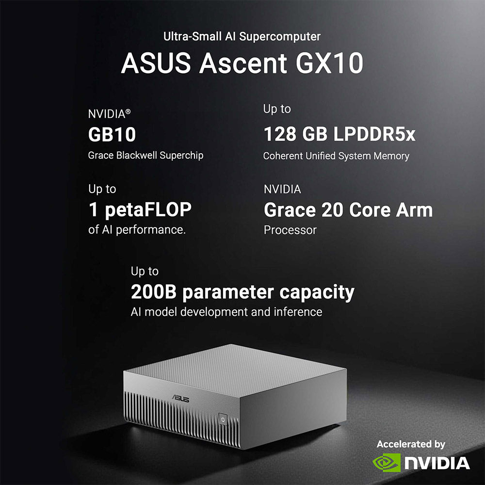 Asus NUC Ascent GX10 AI ARM v9.2-A (GB10) M00070 Linux 1T 1Y