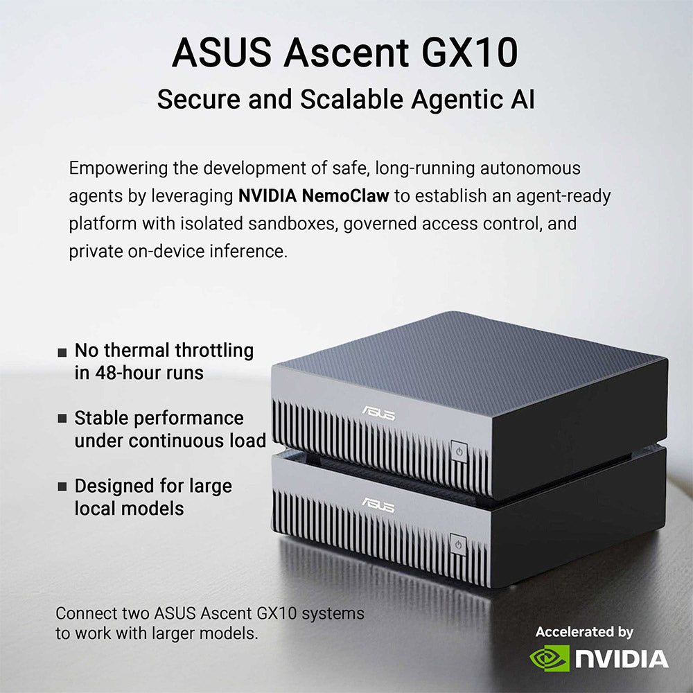 Asus NUC Ascent GX10 AI ARM v9.2-A (GB10) M00070 Linux 1T 1Y