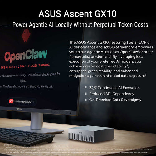 Asus NUC Ascent GX10 AI ARM v9.2-A (GB10) M00070 Linux 1T 1Y