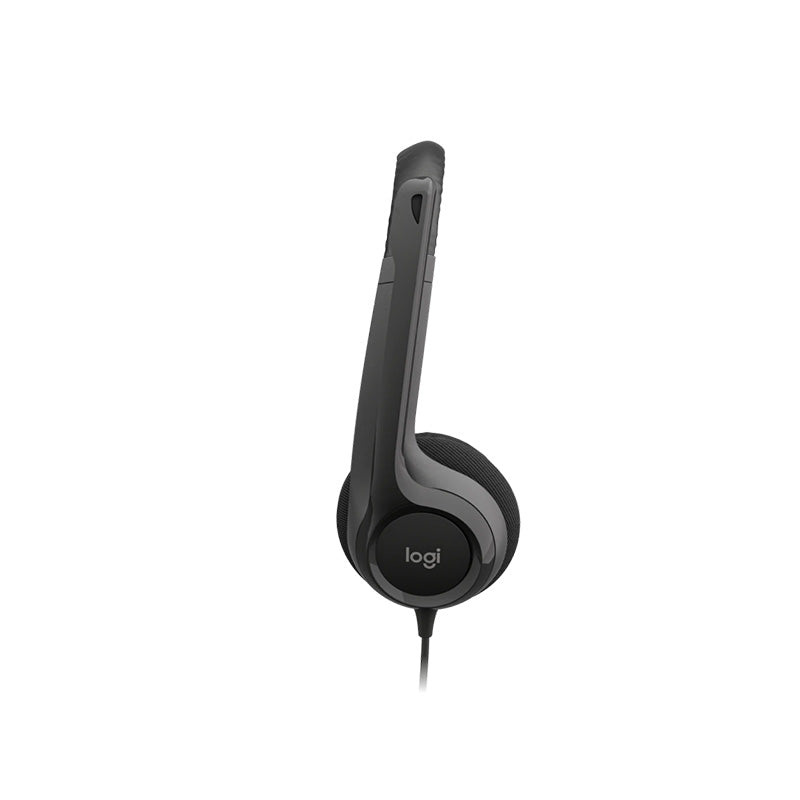Logitech H390 USB-C Stereo Headset (Black)