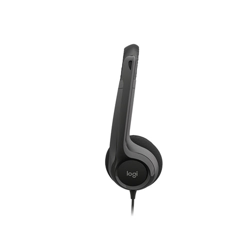 Logitech H390 USB-C Stereo Headset (Black)