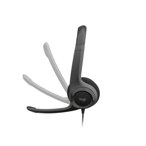 Logitech H390 USB-C Stereo Headset (Black)