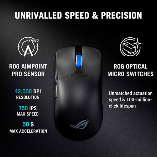 Asus ROG Harpe II Ace Wireless Gaming Mouse (Black)